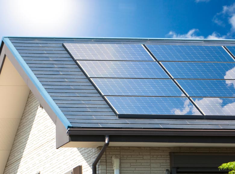 太陽光発電の導⼊