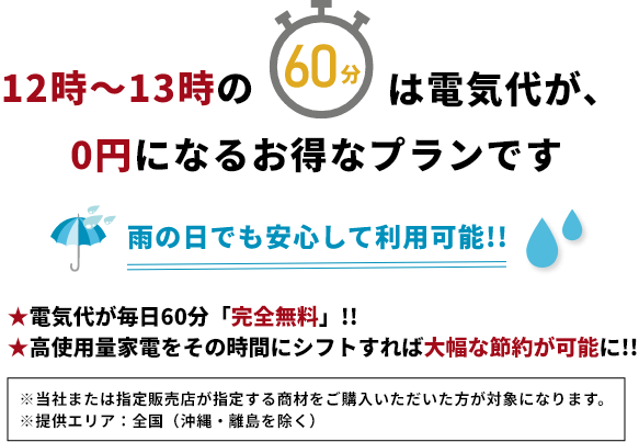 太陽光発電の導入でさらにおトクに!!